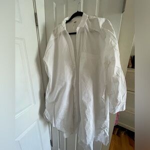 Free People Jet Set Maxi Buttondown